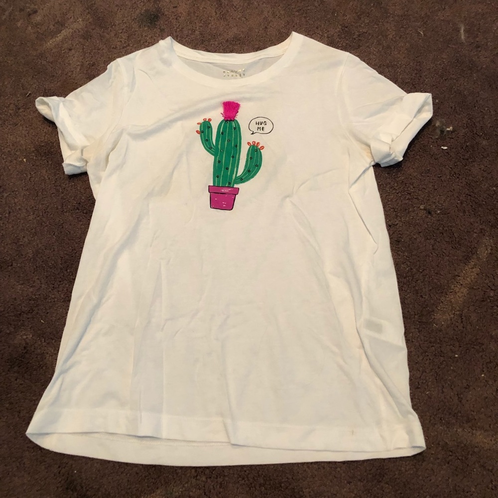 Kate spade hug me cactus t shirt
